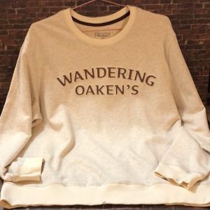 ❤️ Frozen on Broadway Wandering Oaken’s Trading Post Sweatshirt Size XL …